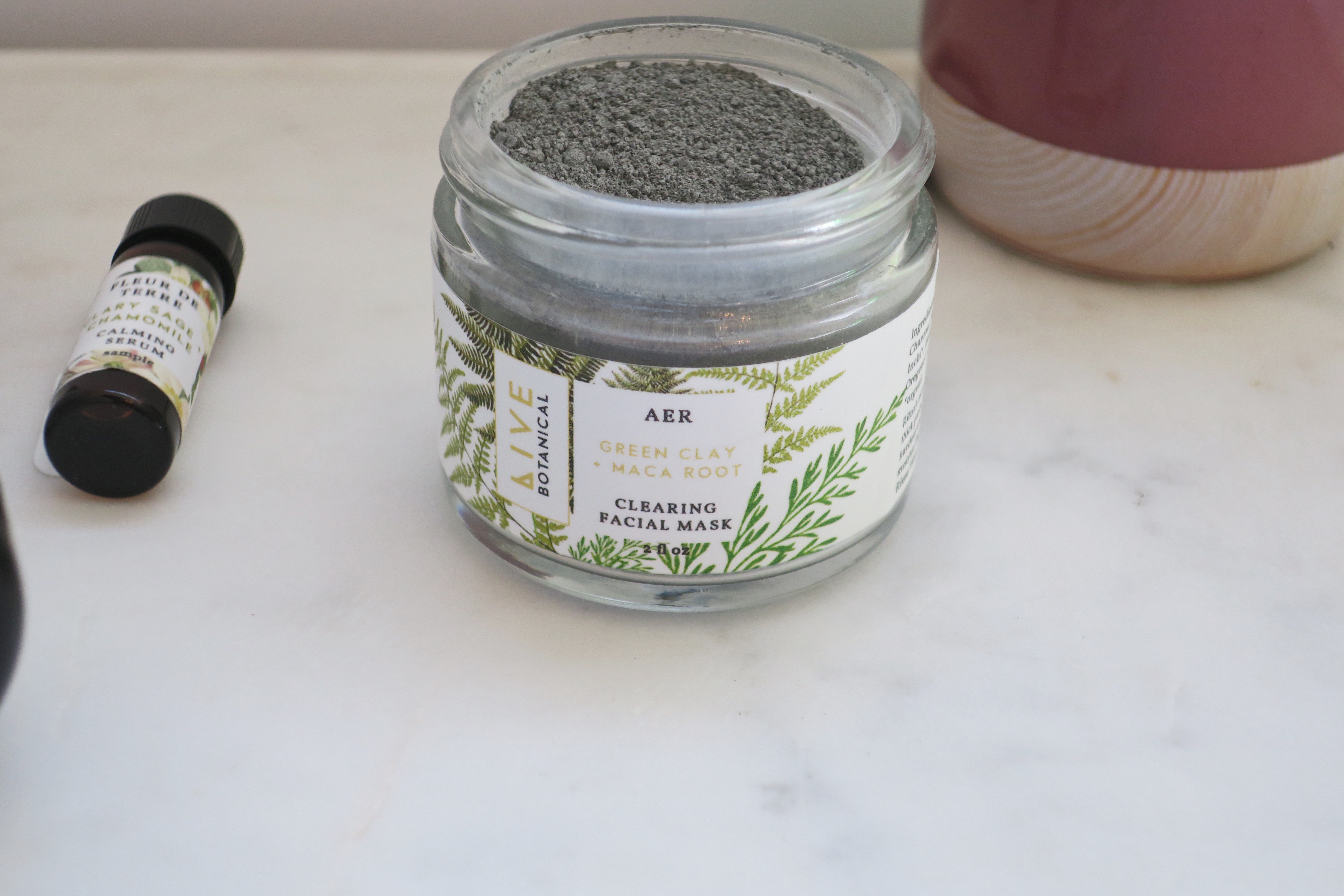 spring skincare live botanical AER clearing mask