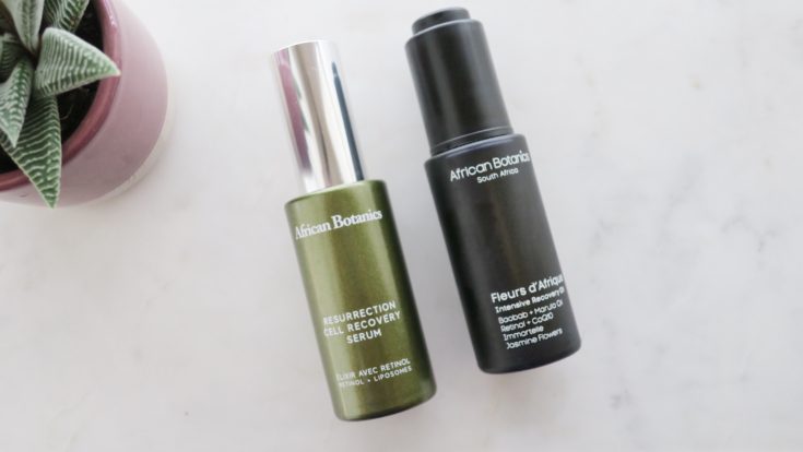 African Botanics Duo Boxwalla Flatlay-Fleur D'Afrique + Cell Recovery Serum Felixinsideout.JPG